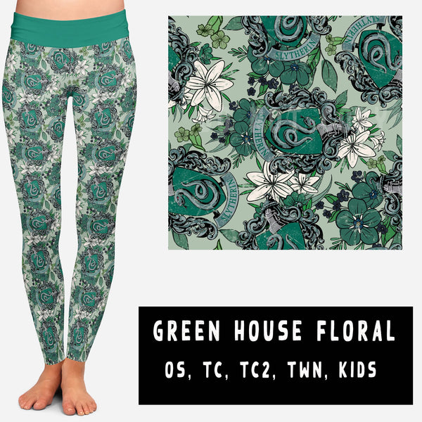 OUTFIT RUN 3-GREEN HOUSE FLORAL