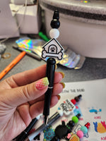 Dog House Beaded Pen or Keychain