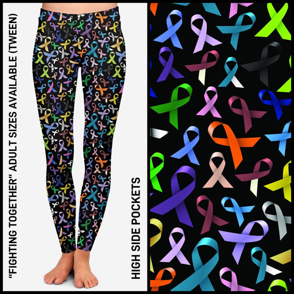 RTS - Fighting Together Leggings with Pockets