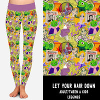 PATCH RUN-LET HAIR DOWN PATCHES LEGGINGS/JOGGERS