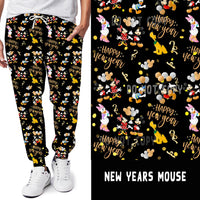 BATCH 60-NEW YEARS MOUSE LEGGINGS/JOGGERS