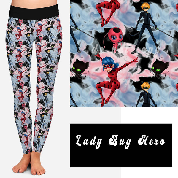 OUTFIT 6-LADY BUG HERO LEGGINGS/JOGGERS