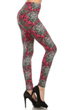 PINK TANGLED PREMIUM LEGGINGS