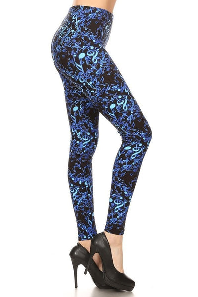 MUSIC NOTES PREMIUM LEGGINGS