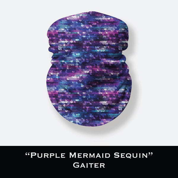 Purple Mermaid Sequin