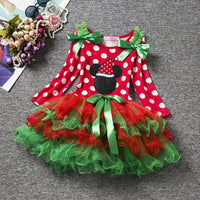 Girls Minnie Holiday Dress