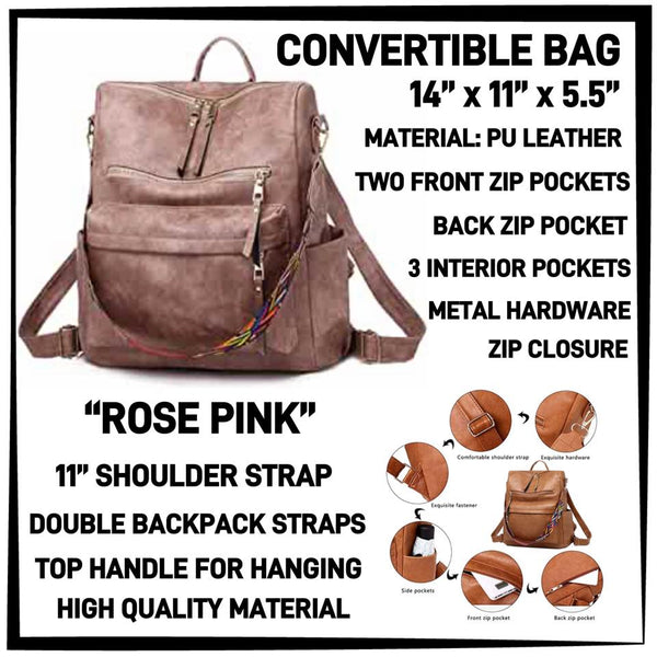 CONVERTIBLE BAGS