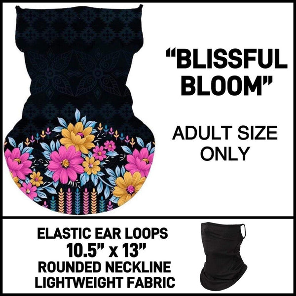 BLISSFUL BLOOM ADULT MASK (EAR LOOPS)